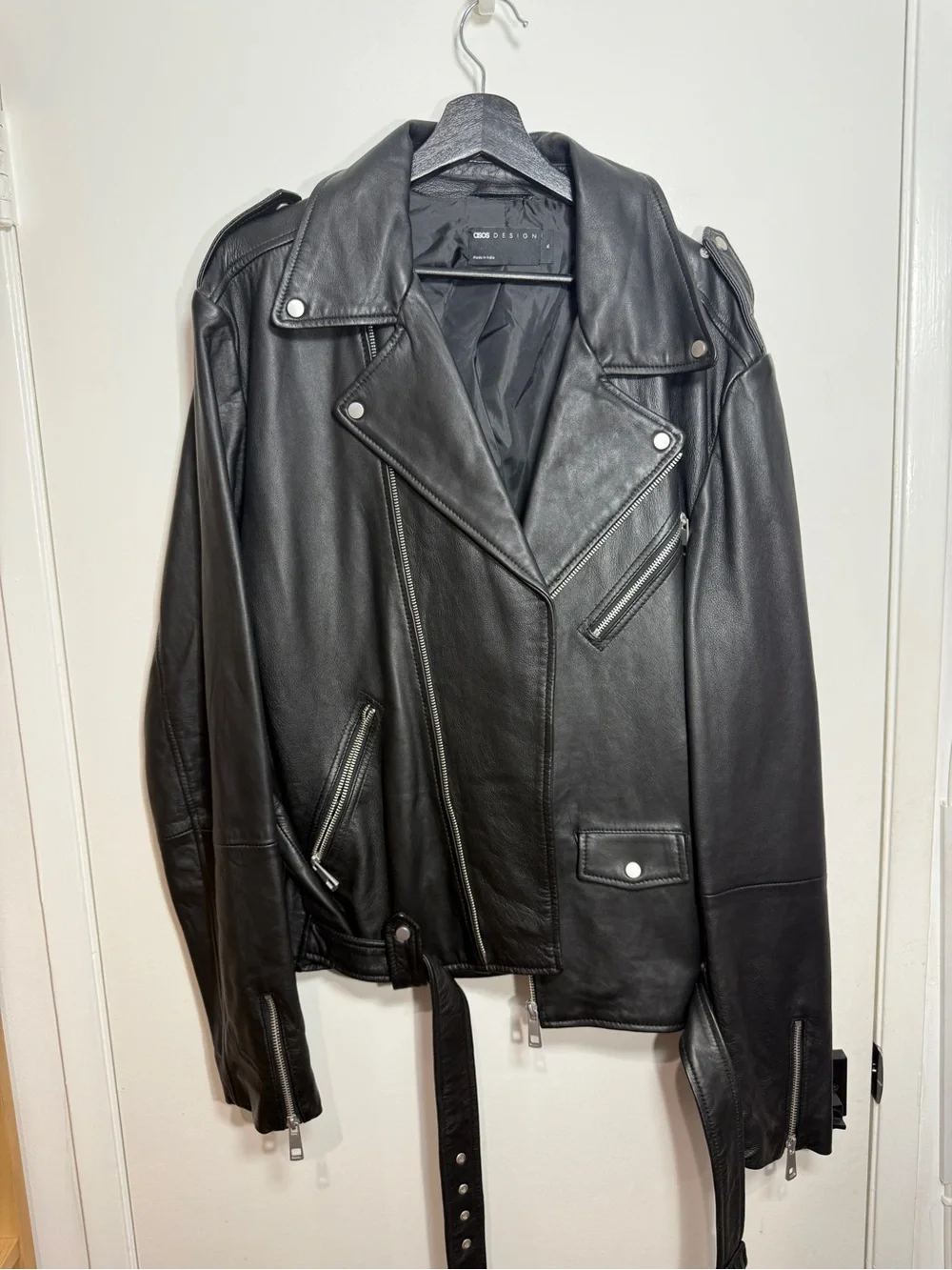 Men’s Asos Moto Leather Jacket